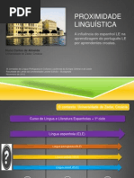 A Influência do Espanhol LE na Aprendizagem do Português LE por Aprendentes Croatas