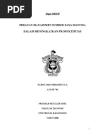 Download TUGAS MSDM by alul85 SN13564434 doc pdf