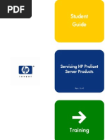 Servicing Hp Proliant Server Products - Student Guide - June 2003