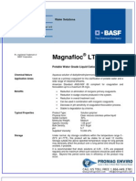 Chemicals Zetag DATA Organic Coagulants Magnafloc LT 7984 - 1110