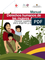 Manual:  DERECHOS HUMANOS DE LAS MUJERES AWAJUN "Conocer nuestros derechos para exigirlos y defenderlos"