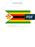 Zimbabwe Activity: Front Page (The Flag and Q: Which Country's Flag Is This?)