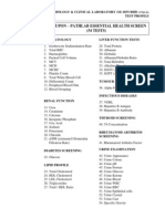 Pathlab Health Screen