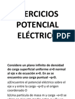 Ejercicios Potencial Eléctrico