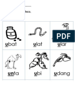 Mengenal Huruf Vokal U - Latihan Menulis