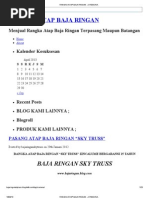 Download RANGKA ATAP BAJA RINGAN  CREMONA by Robert Candra Taruna SN135680676 doc pdf