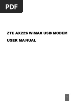 Zte Ax226 Wimax