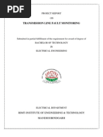 Project Report-transmission Line Fault Monitoring