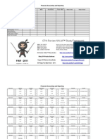 CPA Review NINJA Study Planner