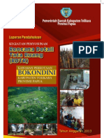 Rencana Detail Tata Ruang Kawasan Perkotaan Bokondini Tolikara Papua 2032