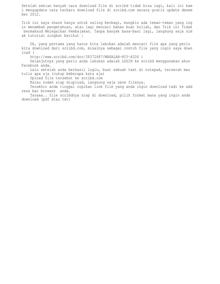 Menggunakan Notepad | PDF