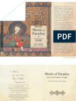 Words of Paradise - Selected Poems of Rumi - Raficq Abdullah (55pp) PDF