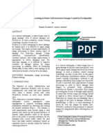 Application of Image Processing To Detect Infrastructure Damage Caused by Earthquakes