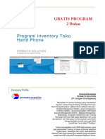 Profile Program Toko HP - Handphone