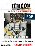 Mini Dungeon Third Revision paperdungeon