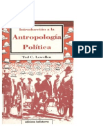 Lewellen, Ted - Introduccion a La Antropologia Politica