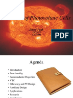 A Review of Photovoltaic Cells (David Toub)