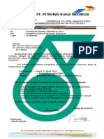 PT Petronas Niaga Ikuti Tes Seleksi