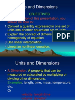 Units and Dimensions