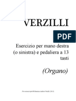 Cop Esercizio Per Mano Destra (O Sinistra) e Pedaliera A 13 Tasti