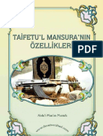 Taifetu'l Mensura'nın Özellikleri