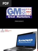 Lenovo-Building A Global Brand