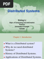 Distributed Systems: Xining Li