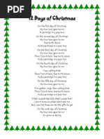 12 Days of Christmas