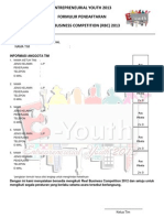 Formulir RBC E-Youth 2013 PDF