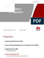 BTS3812 IP Migration Guide