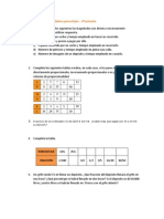 Ejercicios de proporcionalidad y porcentajes 6º primaria