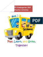 Kindergarten Skill Practice Activity Guide