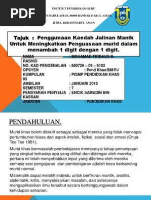 Slide Pembentangan Edited Pdf