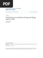 Download 52847114 Preliminary Power Prediction During Early Design Stages of a Ship by Tullio Opatti SN135716926 doc pdf