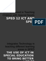 Sped 12 Ict and Sped