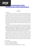 Proposal Kepemimpinan