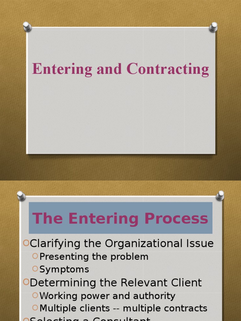 Effective Organizational Contracting | PDF