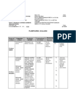 Planificarea Evaluarii