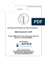 IFES-M&E ToMT-Checklist (03 Apr, 13)[NZ].doc