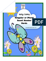Butterfly Number Cards