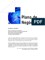 Plano de Negócios: Cláudia Pavani