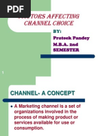 Factors Affecting Channel Choice.pps