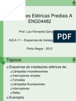 Instalações Elétricas: Esquemas de Luzes, Tomadas e Reatores