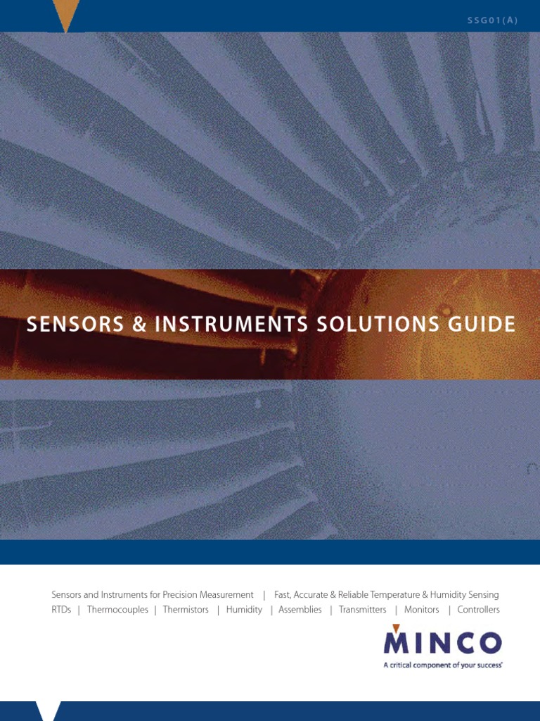 Minco Temperature Sensors | PDF | Thermocouple | Electrical Resistance And  Conductance
