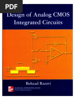 Design of Analog Cmos Integrated Circuits Razavi