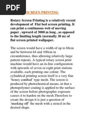 Printing Machines