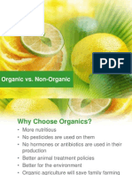 Organic vs Non Organic
