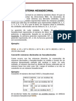 Sistema hexadecimal: Base 16 en informática