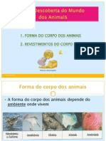 Forma e revestimento animais