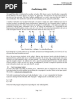 Parallel Binary Adder